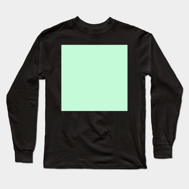 Teal Mint Long Sleeve T-Shirt by taoistviking